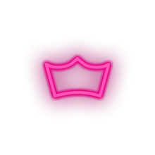 Charger l&#39;image dans la galerie, pink 257_crown_coin_crypto_crypto_currency led neon factory