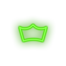 Charger l&#39;image dans la galerie, green 257_crown_coin_crypto_crypto_currency led neon factory