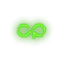 Charger l&#39;image dans la galerie, green 258_counterparty_coin_crypto_crypto_currency led neon factory