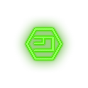 green 260_emercoin_coin_crypto_crypto_currency led neon factory