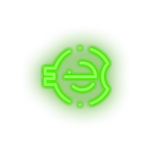 Charger l&#39;image dans la galerie, green 262_e_coin_coin_crypto_crypto_currency led neon factory