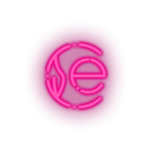 Charger l&#39;image dans la galerie, pink 269_earth_coin_coin_crypto_crypto_currency led neon factory