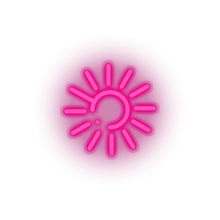 Charger l&#39;image dans la galerie, pink 270_luck_chain_coin_crypto_crypto_currency led neon factory
