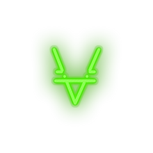 Charger l&#39;image dans la galerie, green 274_via_coin_coin_crypto_crypto_currency led neon factory