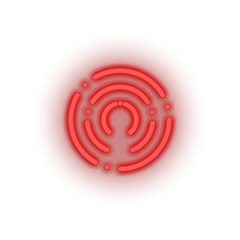 Charger l&#39;image dans la galerie, red 278_cloakcoin_alternative_currency_cloak led neon factory