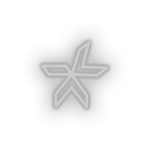 white 280_lykke_coin_crypto_crypto_currency led neon factory