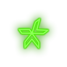 Charger l&#39;image dans la galerie, green 280_lykke_coin_crypto_crypto_currency led neon factory