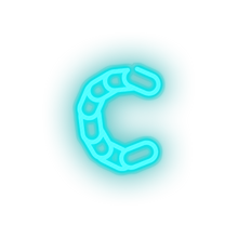 Charger l&#39;image dans la galerie, ice_blue 282_chain_coin_coin_crypto_crypto_currency led neon factory