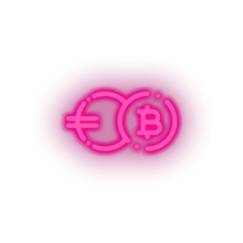 Charger l&#39;image dans la galerie, pink 287_eb3_coin_coin_crypto_crypto_currency led neon factory