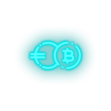 Charger l&#39;image dans la galerie, ice_blue 287_eb3_coin_coin_crypto_crypto_currency led neon factory