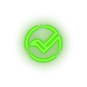 green 288_vertcoin_coin_crypto_crypto_currency led neon factory