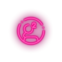 Charger l&#39;image dans la galerie, pink 291_groastl_coin_coin_crypto_crypto_currency led neon factory