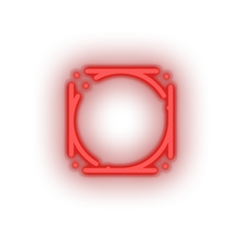 Charger l&#39;image dans la galerie, red 298_byetball_coin_crypto_crypto_currency led neon factory