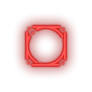 red 298_byetball_coin_crypto_crypto_currency led neon factory