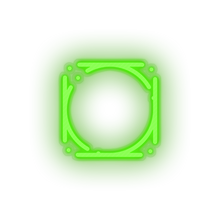 Charger l&#39;image dans la galerie, green 298_byetball_coin_crypto_crypto_currency led neon factory