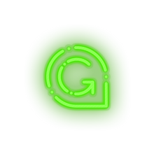 Charger l&#39;image dans la galerie, green 301_game_credits_coin_crypto_crypto_currency led neon factory