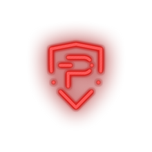 Charger l&#39;image dans la galerie, red 303_pivx_coin_crypto_crypto_currency led neon factory