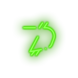 green 304_digibyte_coin_crypto_crypto_currency led neon factory
