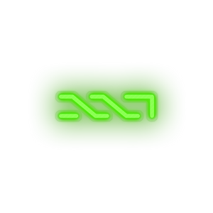 green 305_nxt_coin_crypto_crypto_currency led neon factory