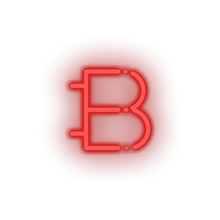 Charger l&#39;image dans la galerie, red 313_bytecoin_coin_crypto_cryptocurrency_currency led neon factory