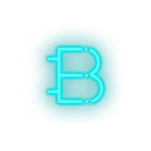 Charger l&#39;image dans la galerie, ice_blue 313_bytecoin_coin_crypto_cryptocurrency_currency led neon factory