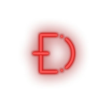Charger l&#39;image dans la galerie, red 315_dogecoin_coin_crypto_cryptocurrency_currency led neon factory