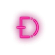 Charger l&#39;image dans la galerie, pink 315_dogecoin_coin_crypto_cryptocurrency_currency led neon factory