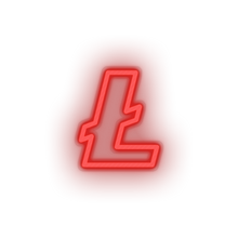 Charger l&#39;image dans la galerie, red 319_coin_cryptocurrency_lite_coin_money led neon factory