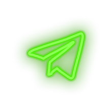 Charger l&#39;image dans la galerie, green 335_telegram_logo led neon factory