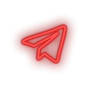 335 Telegram logo Neon led factory