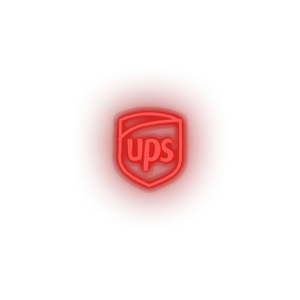 red 351_ups_logo led neon factory