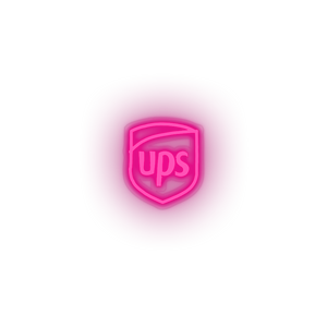 pink 351_ups_logo led neon factory