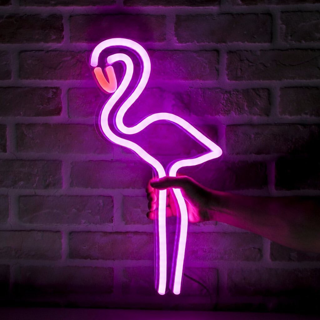 Pink Flamengo neon sign factory