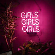 Charger l&#39;image dans la galerie, Girls Girls Girls wall  sign