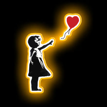 Charger l&#39;image dans la galerie, Banksy - Girl with Balloon neon sign