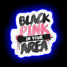 Charger l&#39;image dans la galerie, Black Pink led sign