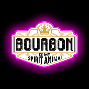 Bourbon neon light