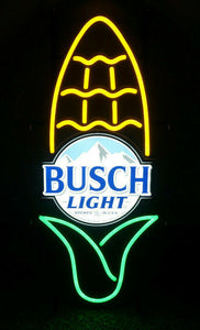 Retro Corn Neon Sign - Busch Light
