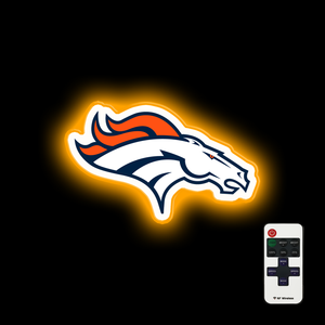 NFL neon signs Denver Broncos