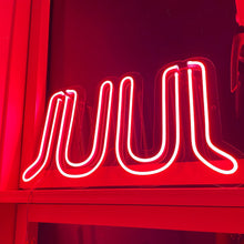 Charger l&#39;image dans la galerie, Juul sign made with led red