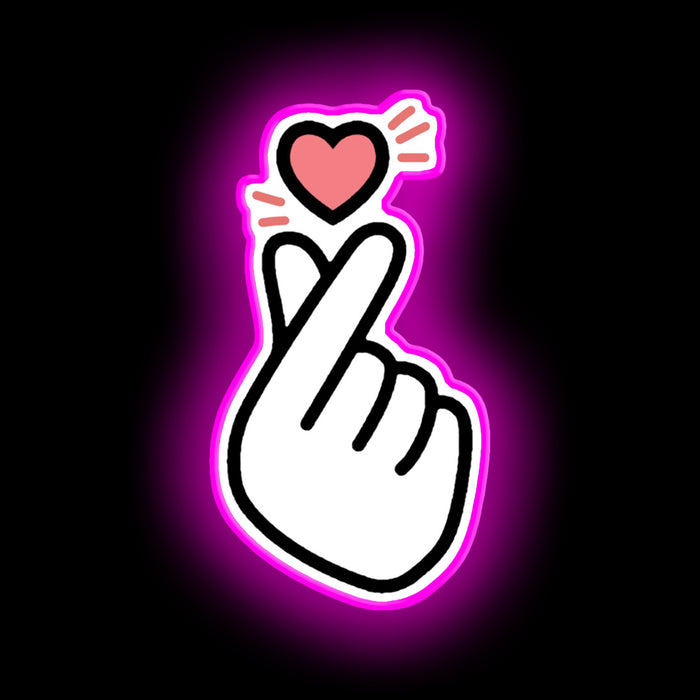 KPOP HEART LOVE NEON SIGN