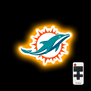 Miami Dolphins signs - neon led