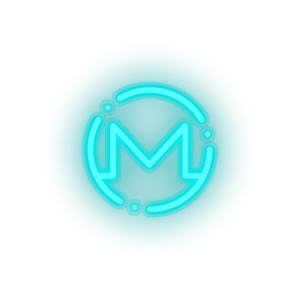 Monero Crypto Neon sign RGB Led for sale
