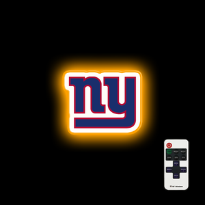 New York Giants garage neon lights