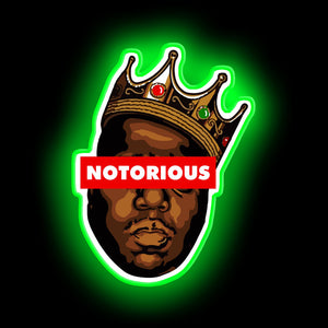 Notorious B.I.G Néon Sign