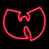 Red Wutang clan neon light