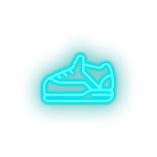 Charger l&#39;image dans la galerie, ice_blue shoes led back to school education shoes sneakers sport student study neon factory