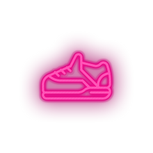 Charger l&#39;image dans la galerie, pink shoes led back to school education shoes sneakers sport student study neon factory
