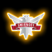 Charger l&#39;image dans la galerie, Smirnoff logo neon sign