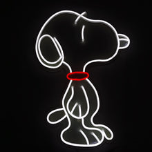Charger l&#39;image dans la galerie, Snoopy neon light sign